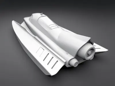 Dragboat Replica Printable 3D print model