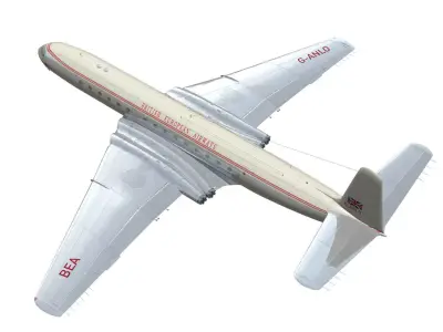 de Havilland DH106 Comet MkIII 3D model