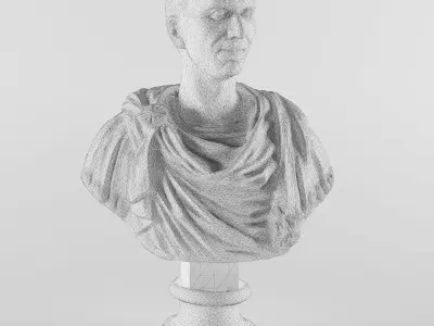 Gaius Julius Caesar 3D print model