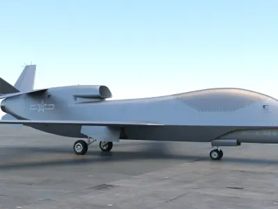 Chinese WZ-7 Drone 3D model