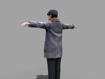 European Man 03 3D model