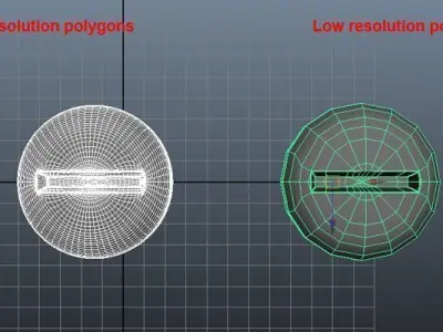 Screw slotted Free low-poly 3D model