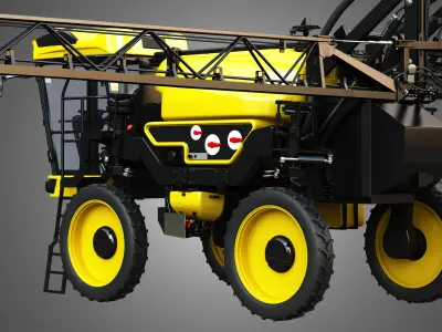 Caffini - Sprayer Rider Vario 3D model
