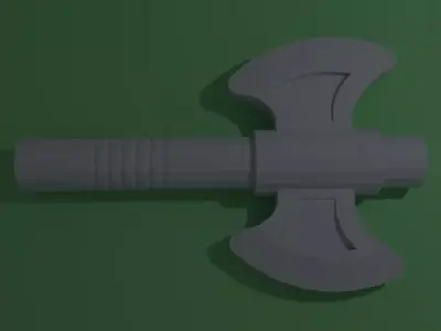 Lego axe Free 3D model