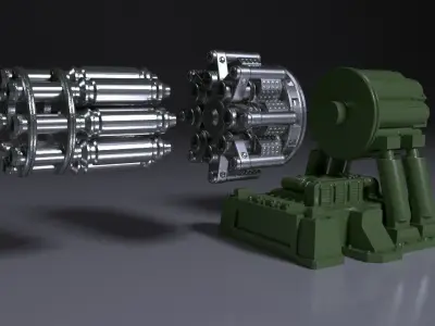 Legendary Battle Tank for 3Dprint 3D print model