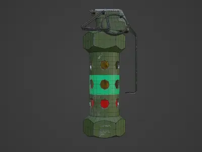 Stun grenade 3D model