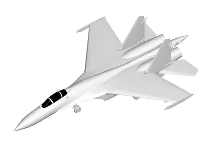Sukhoi Su-35 3D model