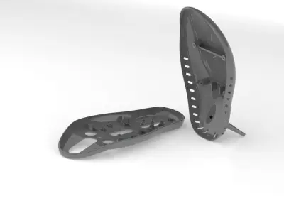 Y Hexacopter parts Free 3D model