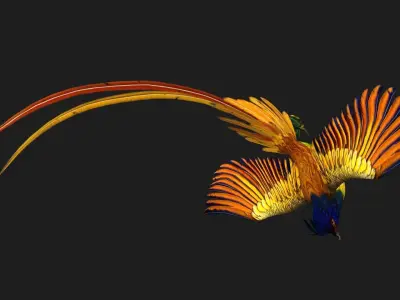 PheasantBird A1 3D model