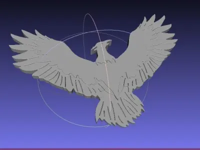 Bird Pendant Free 3D print model