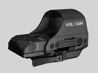 Holosun HS510C REFLEX SIGHT Low-poly 3D model