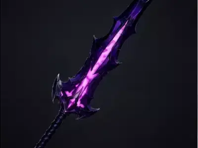 Shadow Lance Low-poly 3D model