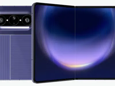 Huawei Pura X Max Interstellar Blue 3D model