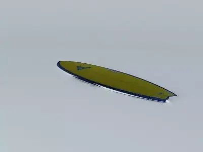 O&#39;Shea Fish Drive Master 6 0 Surfboard Composite Free 3D model