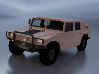 uro vamtac s3 Low-poly 3D model