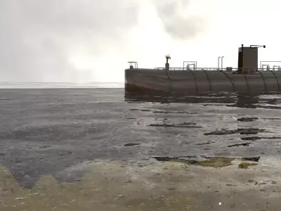 Bathyscaphe Trieste Free 3D model