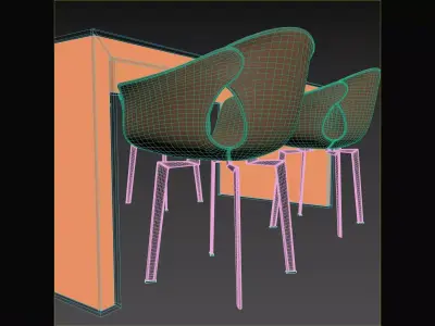 dining-table 3D model