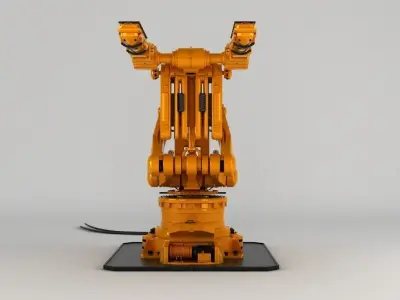 Robot Arm Rigged 3D model