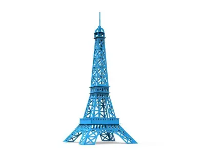 Eiffel tower 3D Model 3D print model