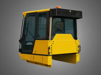 953 Track Loader Cabin 3D model