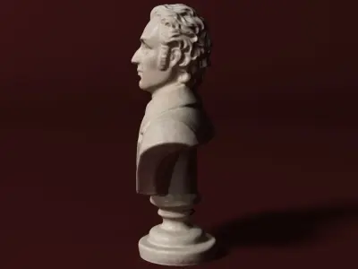 Chopin Bust 3D model