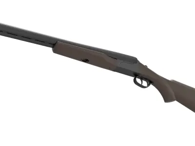 Double Barreled Remington Coach gun 3D model