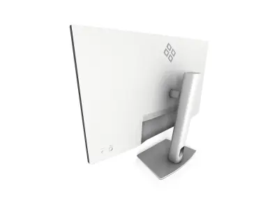 DELL U2722DE Monitor Low-poly 3D model