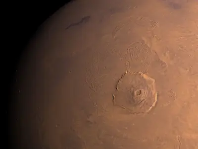 Mars 10k with Deimos and Phobos 3D model