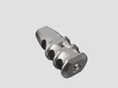 muzzle brake sdgt 3D model