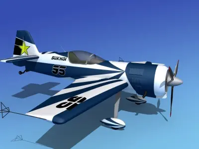 Sukhoi SU-26 Aerobat V14 3D model