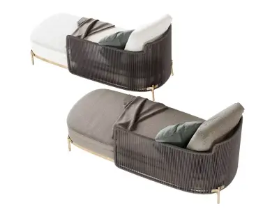 Sofa Outdoor Garden 2 3D model