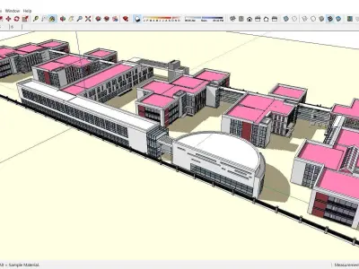 Sketchup Kindergarten B3 3D model