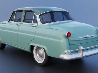 Hudson Jet 4 Door 1953 3D print model