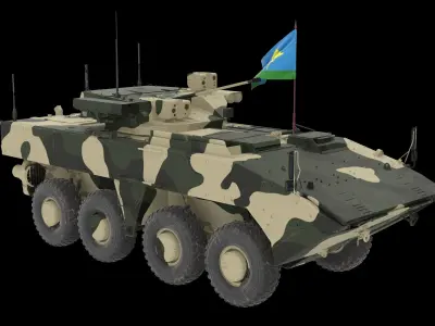 VPK-7829 Bumerang Regular Clean No Logo Low-poly 3D model