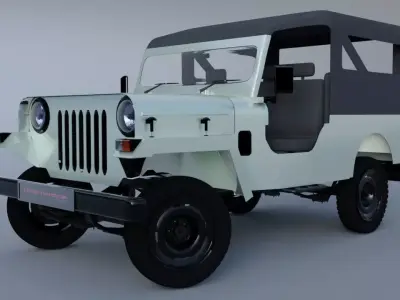Mahindra Major 3D Model Free 3D model