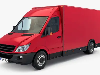 Mini Truck Box v 2 3D model