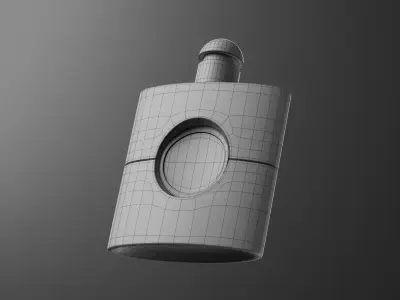 YSL Black Opium Fragrance Free 3D Model Free low-poly 3D model