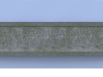 Old bridge for your game Free low-poly 3D model