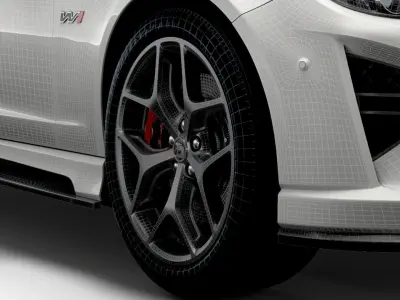 HSV GTS R W1 Sedan 2022 wheel 3D model