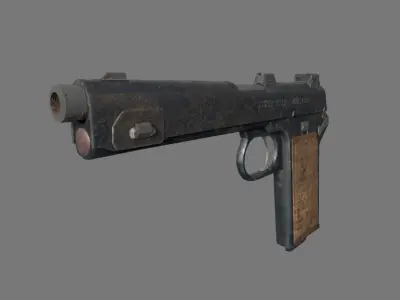 Steyr 1912 Free low-poly 3D model