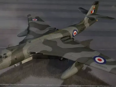 Vickers Valiant B Mk-1 3D model