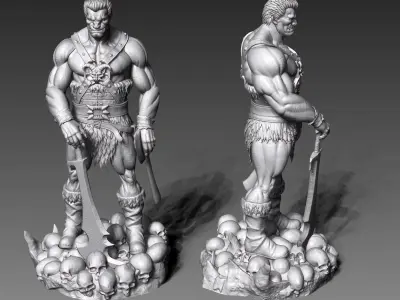 Nosferatu Zodd from Berserk for 3D printing 3D print model