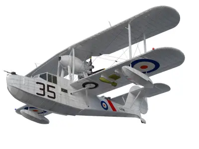 Supermarine Walrus 3D model