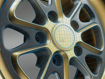 Fifteen52 2pc Outlaw 001 Low-poly 3D model