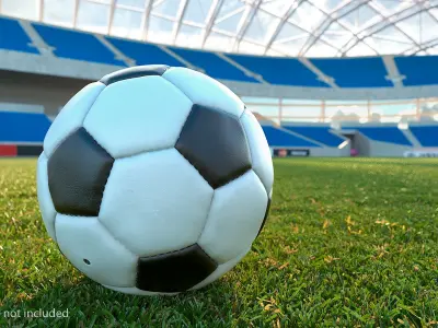 Animated Soccer Balls Collection 2 3D model