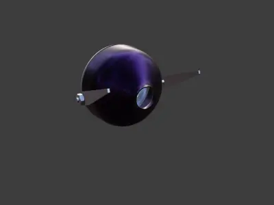 Bike Headlight 3D model