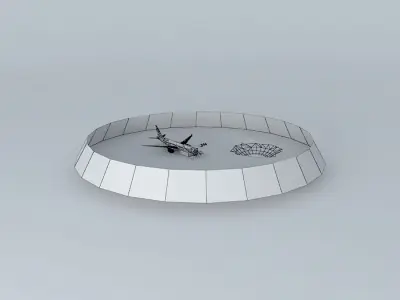 RAW main hub Free 3D model