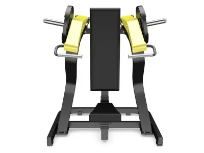 Technogym - Plate Loaded - Shoulder Press 3D model