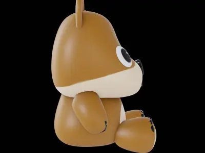 Toy Bear Free 3D model