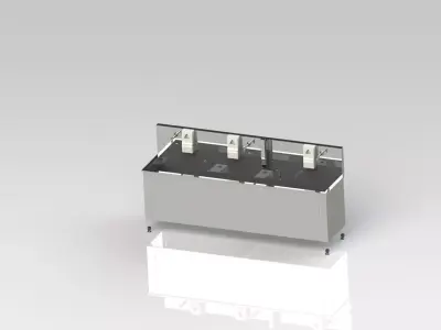 Photocell SINK Free 3D model